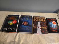 Front covers of all four books