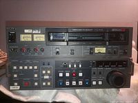 Front view of Sony PVW-2800 Betacam SP VTR showing full control panel