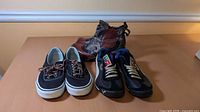 All three pairs on table