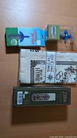 All four packaged Zelda items laid out