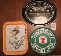 Overview of all three advertising trays