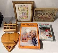 Group shot of all six items in lot