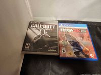 PS3 and PS4 game cases front view