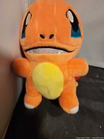 Front view of Charmander plush