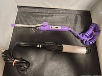 Both hair tools side by side showing overall form and cords