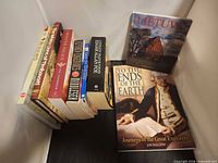 All books grouped inside photo booth