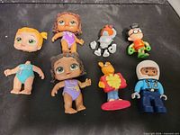 Overview of all figures lying on surface