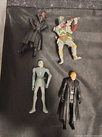Group view of all four action figures