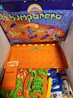 Box-style board showing Bumparena branding and orange playing surface