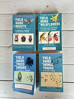 front covers of all four Peterson field guides