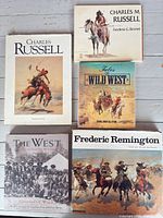 Front covers of all five books