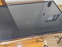 Front view of LG 50LN5310 screen displaying 'No Signal'