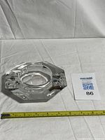 Top view showing octagonal shape and central well