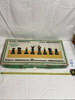 Front of original Wegiel Ambassador box