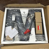 Letter M marquee sign in box with accessories