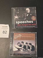 Front covers of both CDs in jewel cases