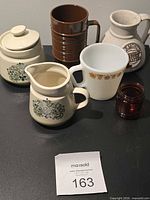 Group shot of all six items in lot