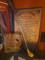 Overall view of glove and putter together