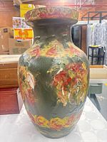 Full view of vase showing overall shape and decoration