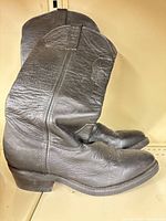 Side profile of both boots upright