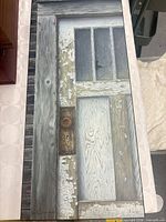 Full view of the reproduction print on hardboard