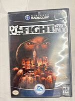Front of GameCube game case showing cover art
