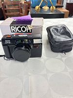 Ricoh AF-5 camera with cap, case and box
