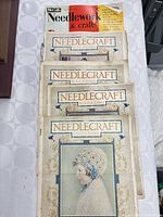 Stack showing five craft magazines