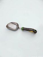 full view of Ames stainless steel hand trowel front side