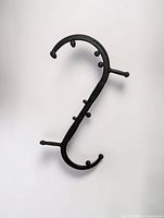 Full view of black Body Back Buddy Classic massage cane