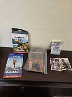 Overall lot with sealed MTG packs, Yu-Gi-Oh bulk, baseball cards