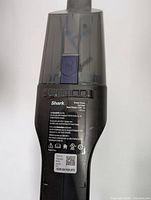 Label side of Shark CH701 showing model and specifications