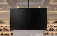 Front view of Sony 55-inch LCD TV powered off
