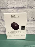 Front of sealed Geske Lip Volumizer & Booster box