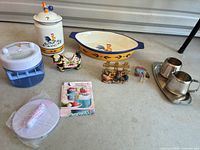 Group shot of all items in the lot