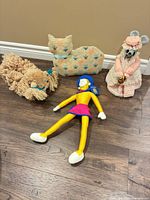 Group shot showing all four items together