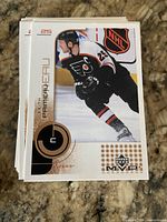 Front card shows Keith Primeau Upper Deck MVP