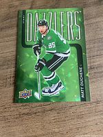 Front of Upper Deck Dazzlers Matt Duchene trading card