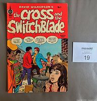 Front cover showing title, artwork, price and issue number