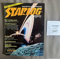 Front cover of Starlog magazine issue 5 May 1977