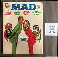 Front cover showing title, issue number, date, price, cover art