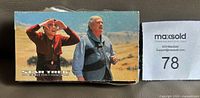 Front view of wrapped card stack showing sample front card with Star Trek Generations logo