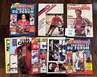 All ten publications laid out showing covers