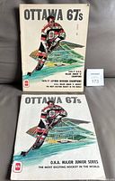 Front covers of both programs side by side