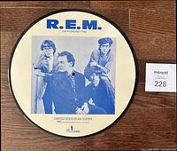Side with clean image of band