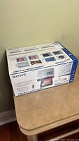 Front view of sealed Sony PictureStation DPP-FP50 box