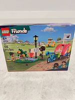 Front of sealed LEGO Friends 41738 box showing contents and piece count