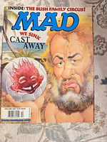 Front cover of April 2001 Mad Magazine