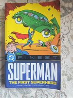 Front cover of DC Finest Superman: The First Superhero