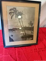 front view of framed picture